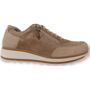 Durea Sneaker 6263 685 9679 Wijdte H Zand Taupe