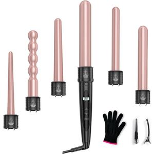 MKSS® Wafeltang – Wafeltang Voor Dik en Dun Haar – Wave Tang Voor krullen – Krultang met Handschoenen