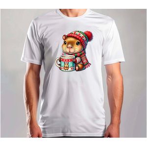 Lieve Capy - T Shirt - MerryChristmas - ChristmasVibes - Funny - Sarcasm - VrolijkKerstfeest - Kerstmis - Grappig - Sarcasme - Capybara - Capy