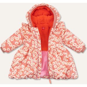 Charlotte coat 36 AOP Jolly Pink: 128/8yr