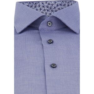 Eterna casual overhemd blauw