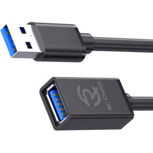 USB 3.0 Verlengkabel - USB 3.0 Male naar USB 3.0 Female - Hoge Snelheid - 0,5 Meter