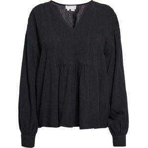 usha - Blouse - Zacht - Lange Pofmouwen - V-hals