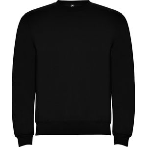 Zwarte unisex sweater Clasica merk Roly maat 3XL