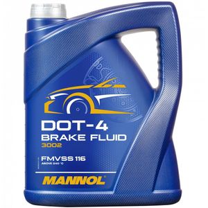 5 Liter Remvloeistof Dot-4 Mannol 3002