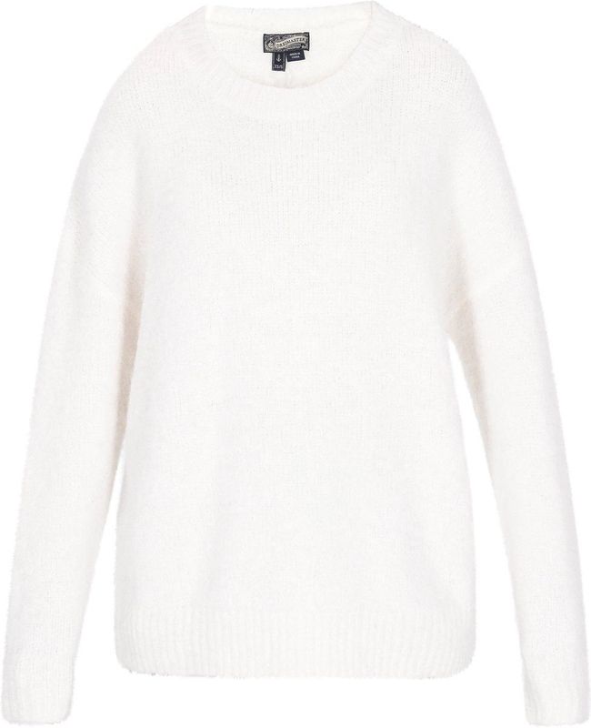 DreiMaster - Vintage - Trui - Offwhite - Oversized - Lange Mouw