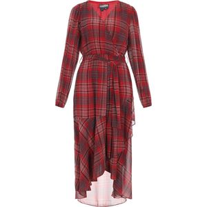 DreiMaster Vintage Jurk  blauw / rood / wit