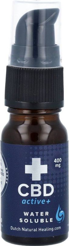 DNH - CBD Water oplosbaar - CBD Active+ 4% 10ML - Rijkste in terpenen - Meest gevarieerde cannabinoïden - Beste Entourage Effect