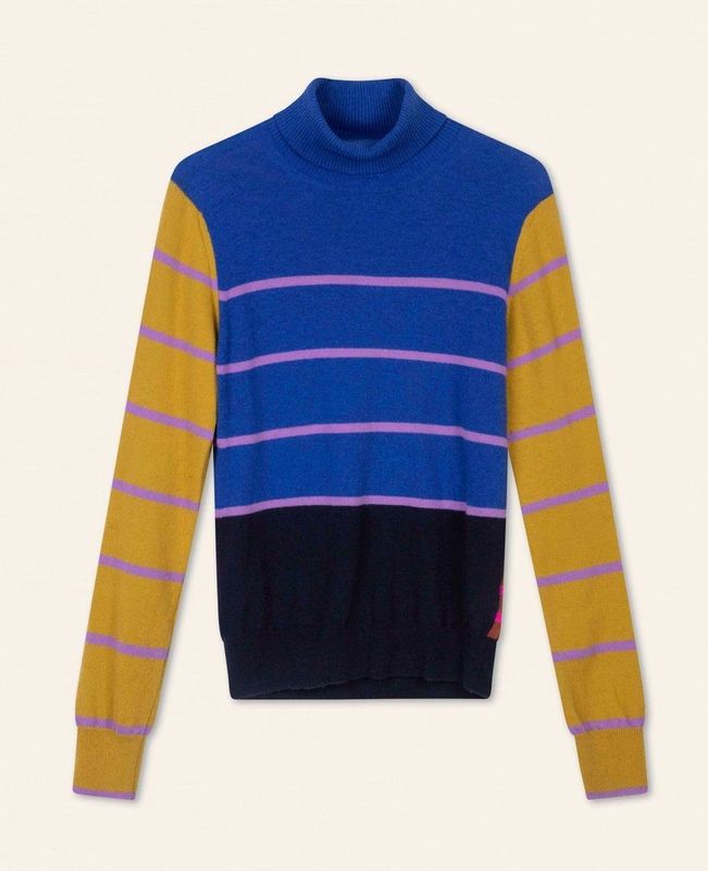 Oilily - Kermis pullover col - Blauw - XL