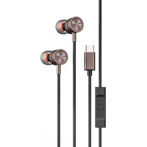 Otronica Oortjes met Draad 707 voor Samsung S24 / S24 plus S24 Ultra / iPhone 15 / 15 pro / 15 Pro max - Oordopjes met microfoon - USB-C aansluiting