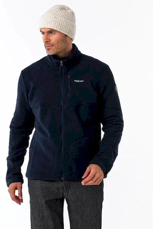 Falcon fleece skivest Robby donkerblauw