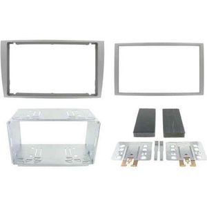2-DIN FRAME PEUGEOT 308 2007-- Zilver