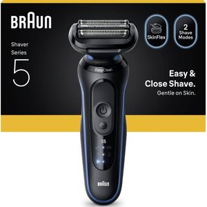 Braun - Series 5 - Elektrisch Scheerapparaat - Zwart - Tot 50 min - +1 Opzetstuk