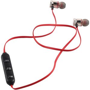 Draadloze bluetooth sporthoofdtelefoon met geïntegreerde magneten V4.1-technologie lange stand-by gesprekstijden volledige lading goud. .