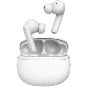 Eisenz Bluetooth Headset Oordopjes - Super Bass - Wit