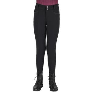 Qhp Paardrijlegging Qhp Zahra Knie Grip Kids Zwart - 140