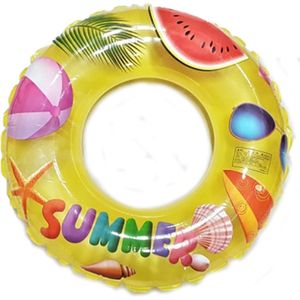 Intex Zwemband - SUMMER - Topical fleurige opblaasbare zwemring - 70 cm -L3009