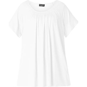BASE LEVEL CURVY Yokia T-Shirt - White - maat 0(46)