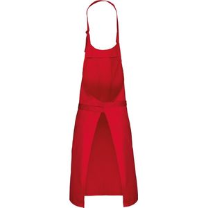 Kariban - Coton Sans Poche - Schort - 100% Katoen - Denimkleur - H 90 cm - B 76 cm