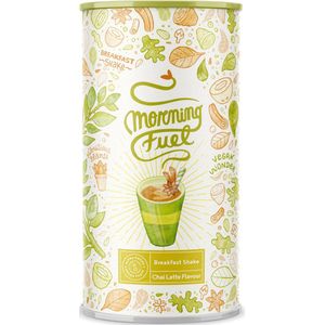 Alpha Foods Morning Fuel Ontbijtshake - Breakfast shake en Smoothie proteïne gemaakt van gekiemde zaden, quinoa en amandelen, Veganistische en Voedingsstofrijke Ontbijt en Maaltijdshake poeder van 600 gram voor 20 shakes, met Chai Latte