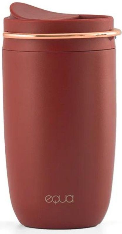 Equa - Wine Not - Thermosbeker - Bordeaux Rood - 300 ml - 100% Lekvrij - RVS