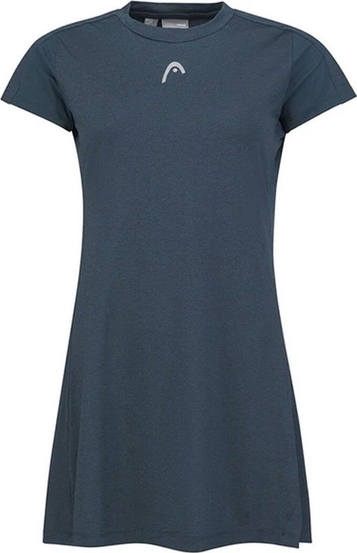 Head Racket Padel Tech Korte Mouw Jurk Blauw XS Vrouw