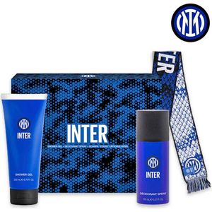 Inter Giftset met 200 ml douchegel - 150 ml bodyspray en Sjaal