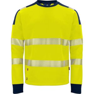 Projob - 6108 - Signalisatiesweater - Ronde Hals - EN ISO 20471 Klasse 3