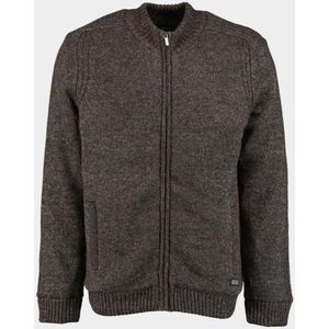 Baileys - Cardigan - Bruin - Zip - Lined Inside B 522176/802
