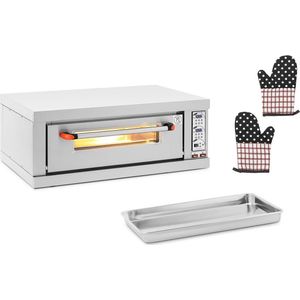 Royal Catering pizzaoven - 1 kamer - 3200 W - Timer - Royal Catering