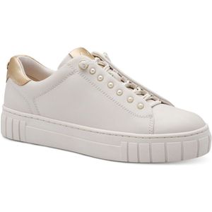 Marco Tozzi - Sneaker - Wit - Synthetisch - Plateausohle 25 mm