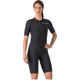 Castelli Womens Premio Evo DT Bibshort Fietsbroek (Dames |grijs |waterdicht)