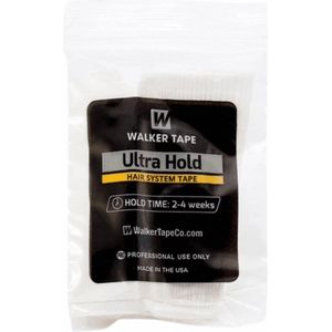 Walker Tape Ultra Hold tape strips 22mm - Hold Time 2-4 Weeks - Ultra Tape recht/ voor het plakken van lace wigs (36 Stuks)