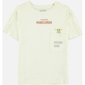 Star Wars - The Mandalorian Kinder T-shirt - Kids 158/164 - Groen