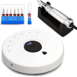 M3 Electrische Nagelvijl - Nagelfrees - Nail Drill Machine - Acrylnagels - Gelnagels - Manicure/Pedicure Handen en Voeten - Nagels - Nail Drill Machine - 35000 RPM -Violet -