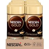 Nescafé Gold Espresso oploskoffie - 6 potten à 100 gram