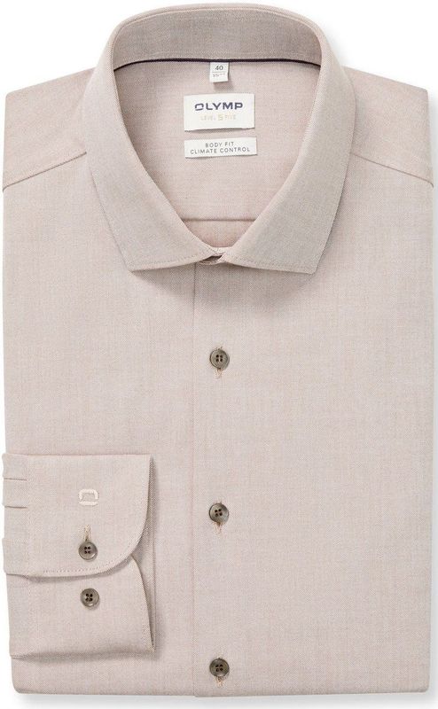 OLYMP Level Five - Slim Fit - Zakelijk Overhemd - Katoenmix met Stretchgehalte