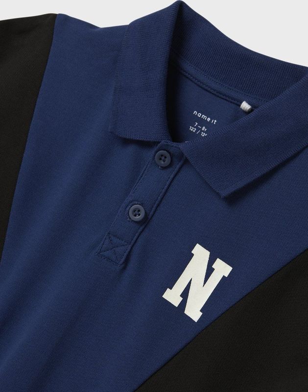 Name It kids jongens polo NORWIN Blueprint Regular Fit