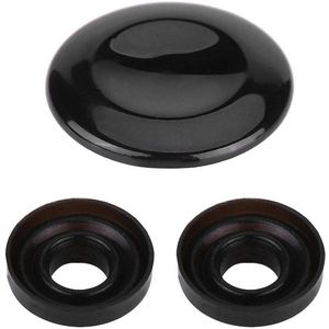 Center Knop Cover MMI Knop Reparatie Kit voor A4 A5 A6 Q5 Q7 S5 S6 - Zwart
