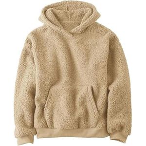 Teddy Fleece Kinder Hoodie Unisex - Warm Sherpa Sweatshirt met Zak