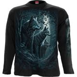 Spiral - Forest Guardians - T-shirt met Lange Mouwen - Zwart