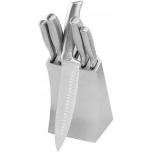 Edënbërg Edenberg Messenset Met Houder 6 Delig - RVS - Vaatwasserbestendig - Zilver