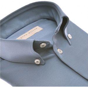 John Miller - Overhemd - Blauw - Lange Mouw - 5142040