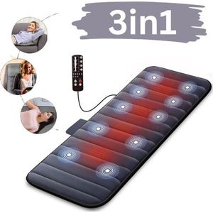 massagematras - massage matras met warmte - massage matras - massage mat - Volledig lichaam - Vibratie