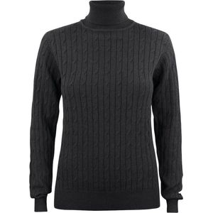 Cutter & Buck Blakely Rollerneck Dames 355423 - Zwart - S