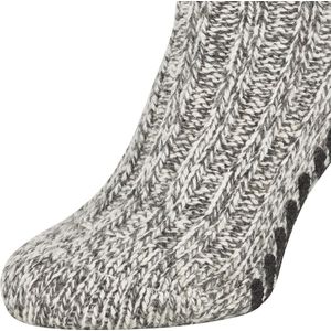 Warm comfortabele ABS Noorse sokken met anti-slip - 2 paar schapenwollen huissokken
