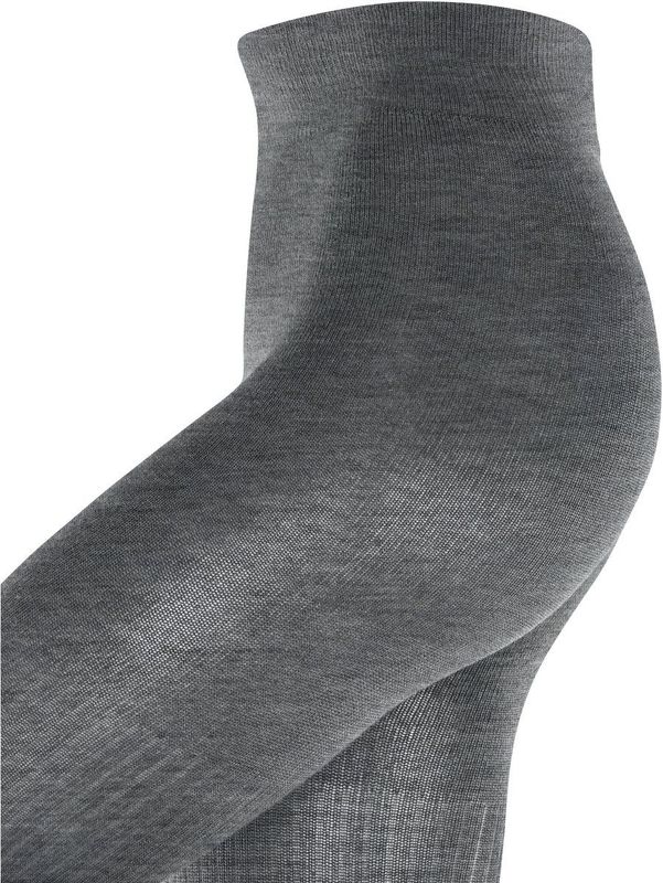 Damen Rib Couture eenkleurig wol panty dames dark grey - maat 3070