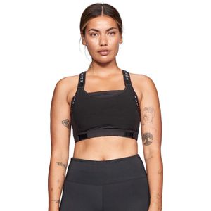 Röhnisch Sportbeha Flex Dames Polyester Zwart Maat Xs