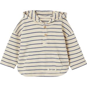 Vertbaudet - Gestreept T-shirt - Jongensbaby - Met Capuchon