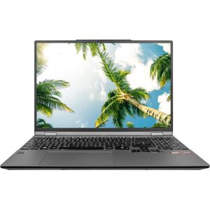SKIKK GREEN 7 PRO AMD - 15.3 Aluminum AMD laptop met USB-C en Radeon videokaart